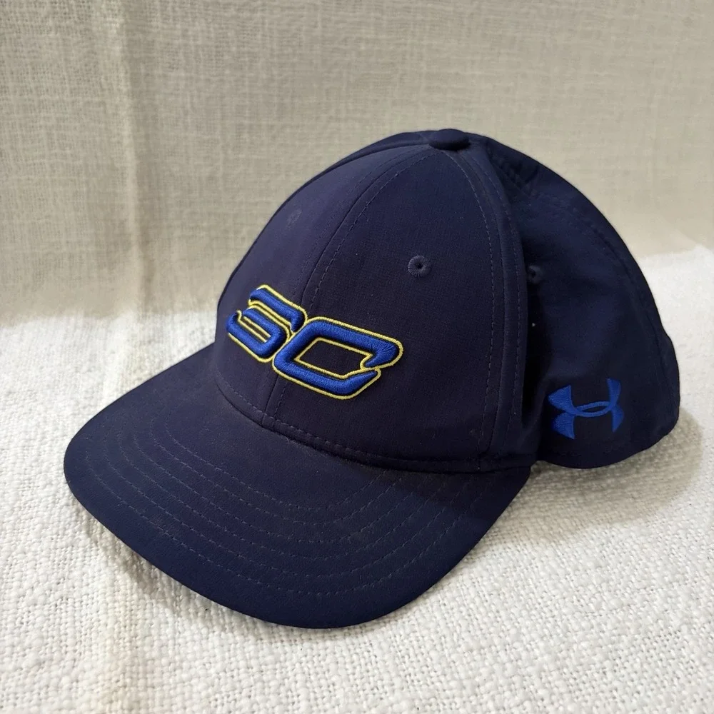 Under‎ Armour Stephen Curry SC Dark Blue Adjustable Hat Cap Snapback Youth